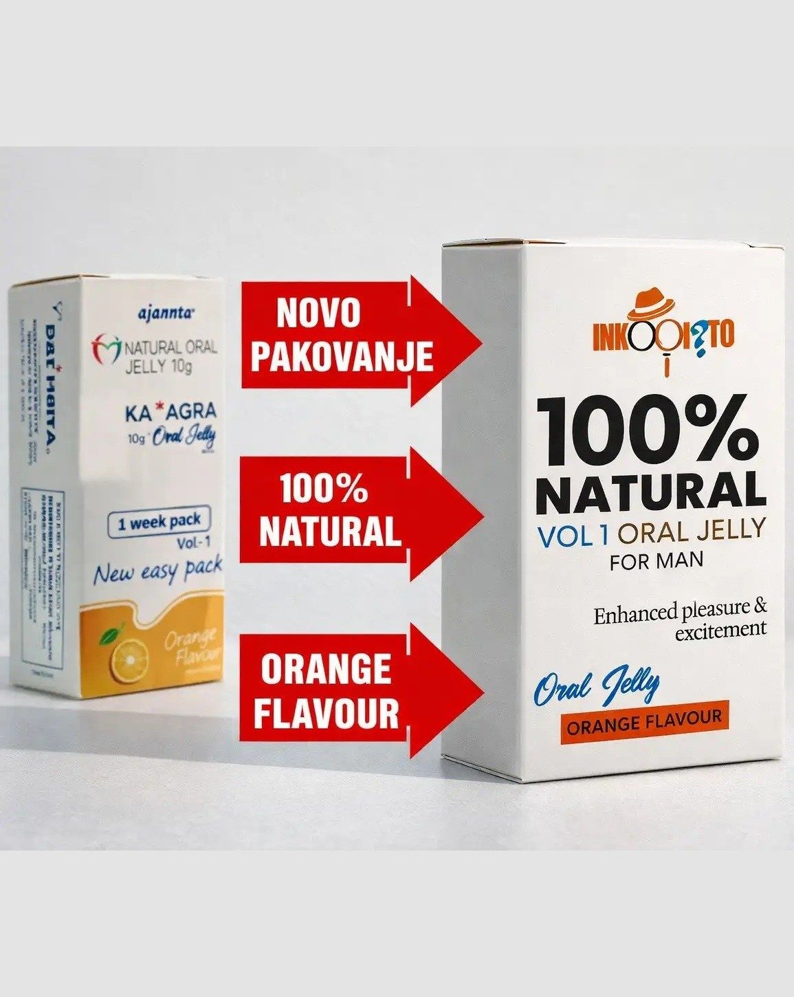 Natural vol1 Kesice – biljni preparat za potenciju 6 kesica u kutiji
